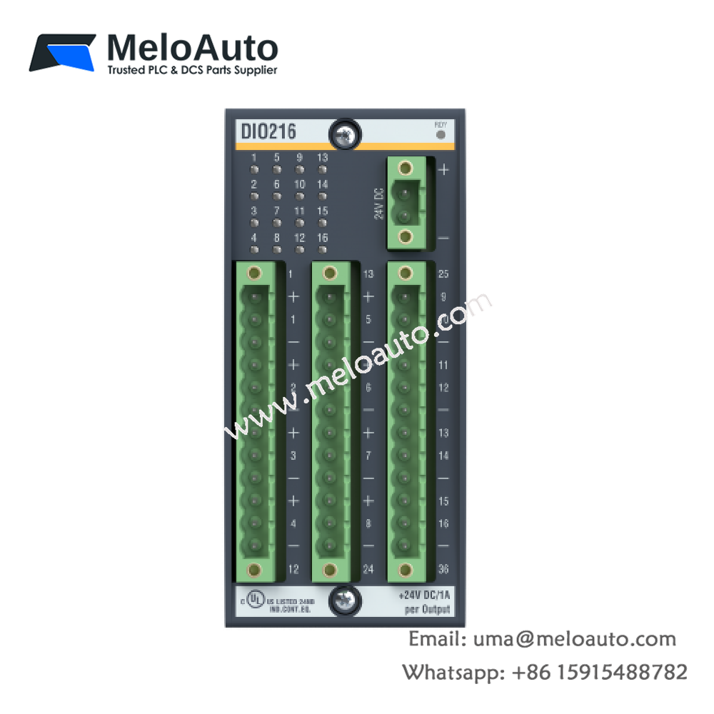 Bachmann DIO216 00010615-00 Digital Input/Output Module