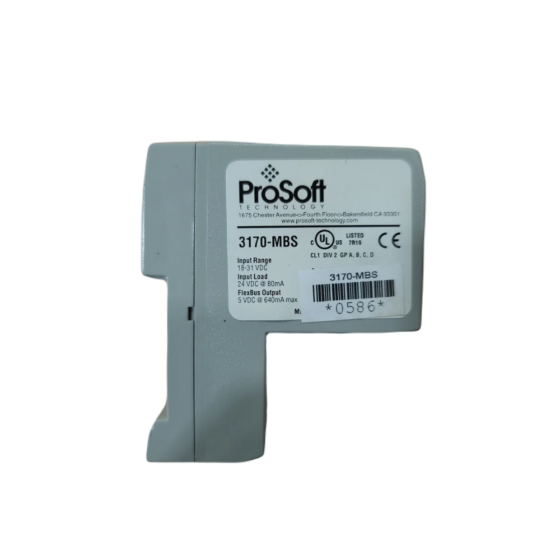 ProSoft 3170-MBS Modbus Slave Communication Adapter