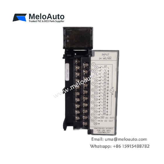 IC693MDL241 | GE Fanuc 24-volt AC/DC Positive/Negative Input Module