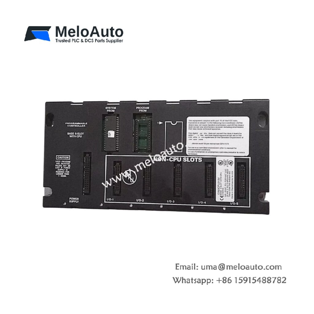 GE Fanuc Series 90-30 IC693CPU313 Embedded CPU Baseplate