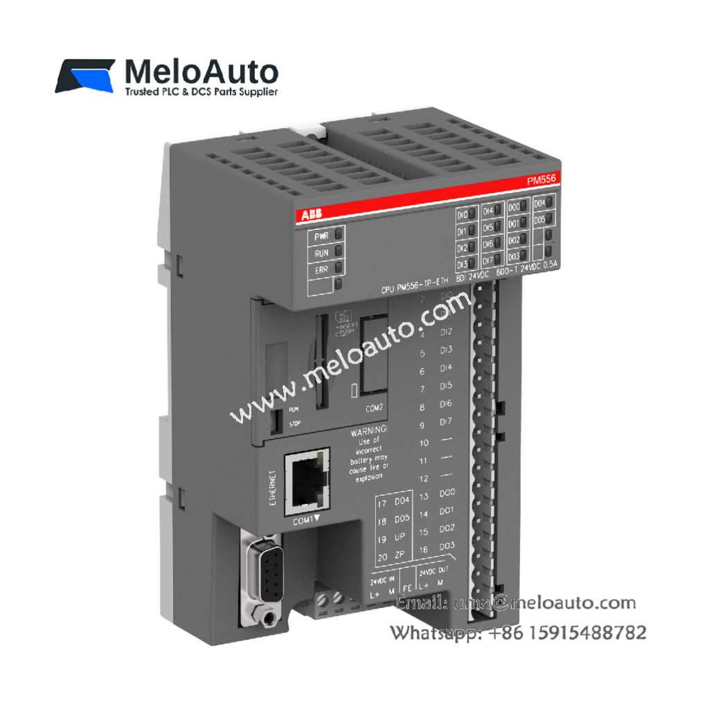 ABB PM556-TP-ETH | AC500 Programmable Logic Controller Module