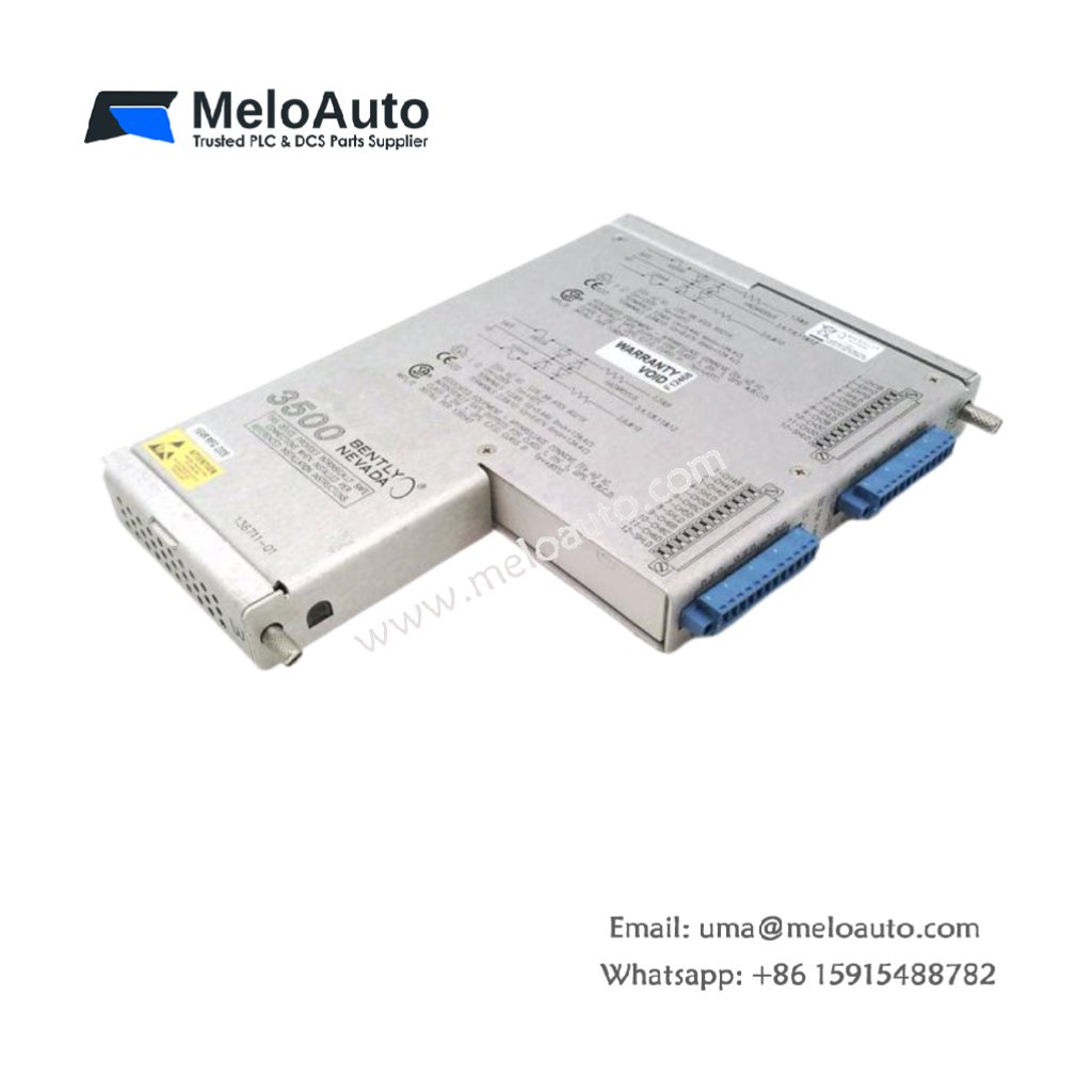Bently Nevada 3500 Series 136711-01 I/O Module with Internal Barriers